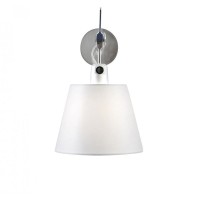 Artemide Tolomeo Parete Wall Adjustable Diffuser 32 in Silk