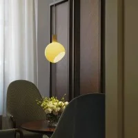 Fontana Arte Parola Lampada sferica da Sospensione In Vetro soffiato