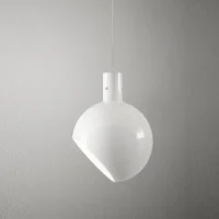Fontana Arte Parola Lampada sferica da Sospensione In Vetro soffiato