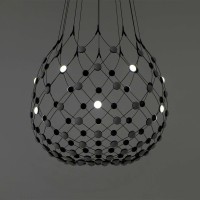 Luceplan Mesh D100 Wireless Lampada LED da Sospensione Gestito da App