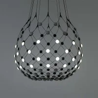 Luceplan Mesh D100 Wireless LED Suspension Lamp Managed by App