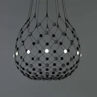 Luceplan Mesh D100 Wireless LED Suspension Lamp Managed by App