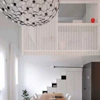 Luceplan Mesh D100 Wireless LED Suspension Lamp Managed by App