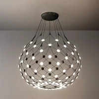 Luceplan Mesh D100 Wireless Lampada LED da Sospensione Gestito da App Luceplan Mesh D100 Wireless Lampada LED da Sospensione Gestito da App