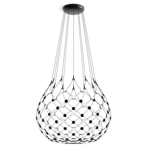Luceplan Mesh D100 Wireless LED Suspension Lamp Managed by App