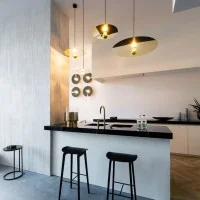 Wever & Ducrè Mirro 2.0 Reflective Suspension Lamp with Disc shape