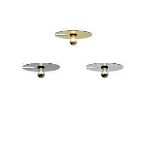 Wever & Ducrè Mirro 1.0 Lampada da Parete/Soffitto a Disco Riflettente