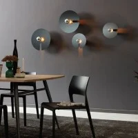 Wever & Ducrè Mirro 2.0 Lampada da Parete/Soffitto a Disco Riflettente
