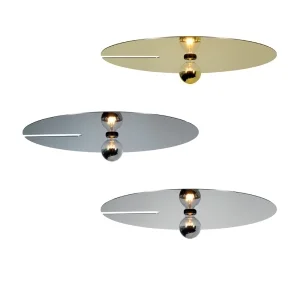 Wever & Ducrè Mirro 3.0 Reflective Ceiling/Wall Lamp with Disc shape