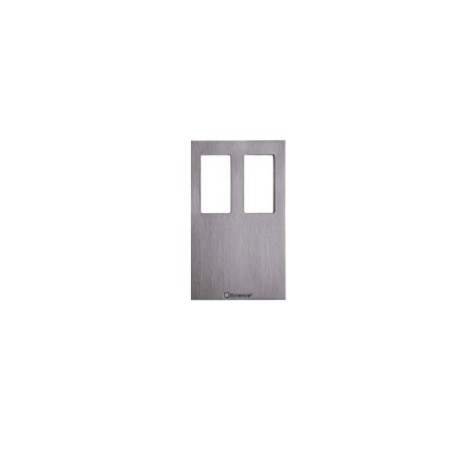 Eclettis Smoothline Plate 2 x 1 Gang