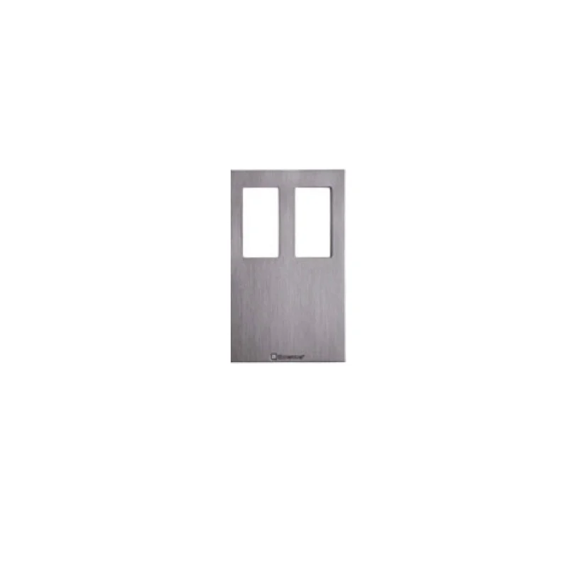 Eclettis Smoothline Plate 2 x 1 Gang Eclettis Smoothline Plate 2 x 1 Gang
