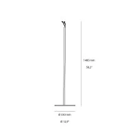 Artemide Accessorio Base con Asta per Tolomeo Mega Floor