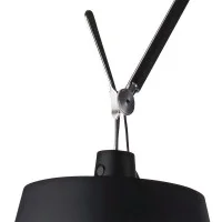 Artemide Tolomeo Mega LED Floor 3000K Black D360mm Lamp