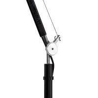 Artemide Tolomeo Mega LED Floor 3000K Black D360mm Lamp