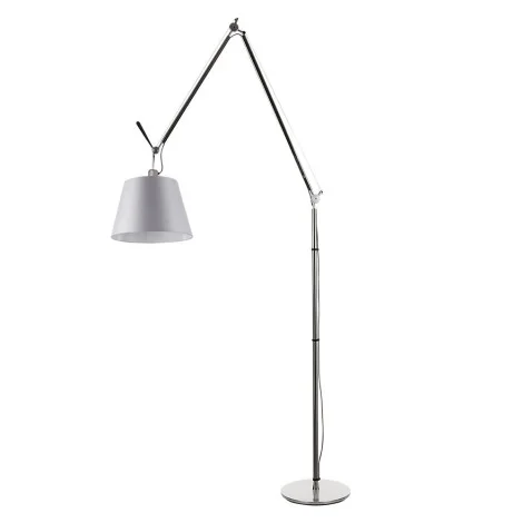Artemide Tolomeo Mega Floor Dimmable LED Lamp in Satin Ø320mm