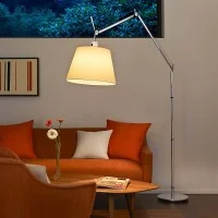 Artemide Tolomeo Mega Floor Lampada LED Dimmerabile da Terra in Artemide Tolomeo Mega Floor Lampada LED Dimmerabile da Terra in