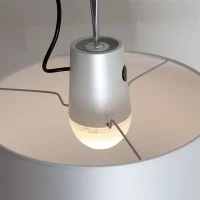 copy of Artemide Tolomeo Mega LED Floor 3000K in Satin D320mm Lamp