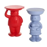 Slide Design AMANDA Decorative Servant Table in EcoAllene By Favaretto&Co