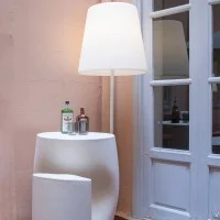 Slide Design Ali Baba Steel LED RGB Floor Lamp for Outdoor