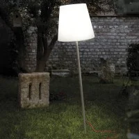 Slide Design Fiaccola Ali Baba Floor Lamp with Spike for Outdoor