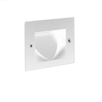Cariboni FIN XS LED 4W 300lm 4000K Segnapasso Faretto Incasso Esterno Bianco