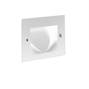 Cariboni FIN XS LED 4W 300lm 4000K Segnapasso Faretto Incasso Esterno Bianco