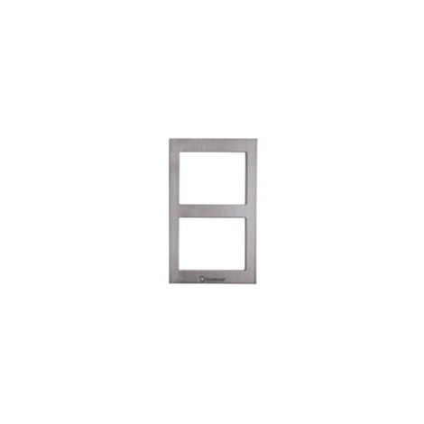 Eclettis Smoothline Placca 2 x 2,5 Moduli
