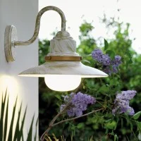 Sovil Linea Fisher Lampada da Parete Per Esterni Stile Vintage