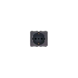 Eclettis Smoothline Shuko Socket 2P+T 250V