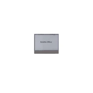 Eclettis Smoothline Pulsante con Portanome Retroilluminabile