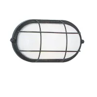 Boluce IRON Applique Lampada da Parete o Soffitto Interno o Esterno con griglia Boluce IRON Applique Lampada da Parete o Soffitto Interno o Esterno con griglia