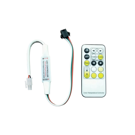Lampo Kit centralina di Controllo Striscia Cob LED bi-color a radiofrequenza
