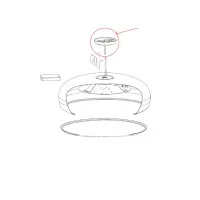 Flos Accessorio di Ricambio Assieme Rosone per Smithfield S