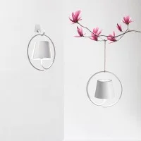 Ai Lati POLDINA White Pendant Hanging Lamp LED Rechargeable IP54