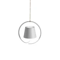 Ai Lati POLDINA White Pendant Hanging Lamp LED Rechargeable IP54