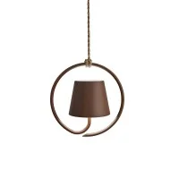 Ai Lati POLDINA Rust Pendant Hanging Lamp LED Rechargeable IP54