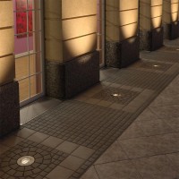 Lampo Recessed Adjustable Carriageable Steplight GU10 in