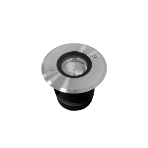 Lampo Faro LED 7W Carrabile 230V da Incasso in Alluminio e acciaio inox IP67