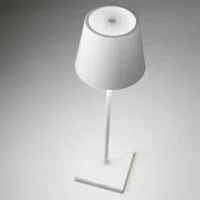 Zafferano POLDINA PRO LED Lampada da Tavolo A Batteria USB Con Base Ricaricabile Per Esterno