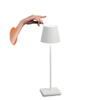 Zafferano POLDINA PRO LED Table Battery Lamp USB Rechargeable Base For Outdoor