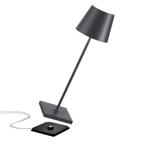Zafferano POLDINA PRO LED Table Battery Lamp USB Rechargeable Base For Outdoor