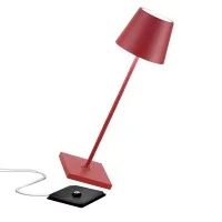 Zafferano POLDINA PRO LED Table Battery Lamp USB Rechargeable Base For Outdoor Zafferano POLDINA PRO LED Table Battery Lamp USB Rechargeable Base For Outdoor