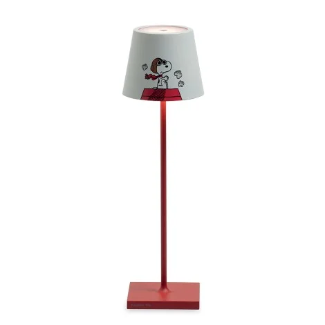 Zafferano POLDINA PRO x PEANUTS Limited Edition 20° Anniversario Lampada LED a Batteria Ricaricabile