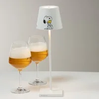 Zafferano POLDINA PRO x PEANUTS Limited Edition 20° Anniversario Lampada LED a Batteria Ricaricabile