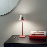 Zafferano POLDINA PRO x PEANUTS Limited Edition 20° Anniversario Lampada LED a Batteria Ricaricabile
