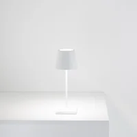 Zafferano POLDINA MINI PRO LED Table Battery Lamp USB Rechargeable Base For Outdoor