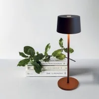 Zafferano Olivia PRO Lampada LED da Tavolo a Batteria Ricaricabile IP65