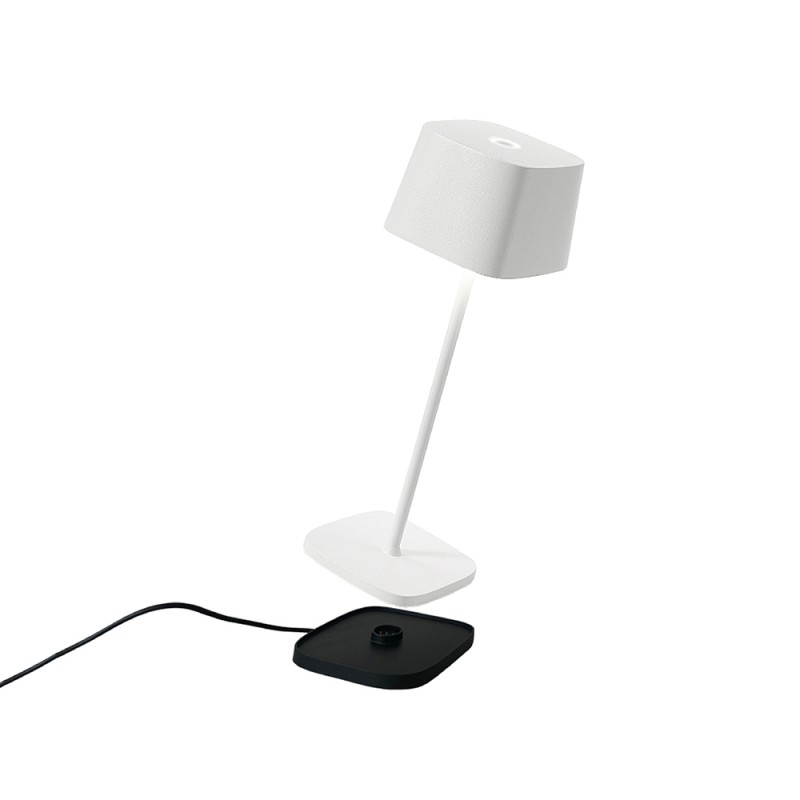 Zafferano Ofelia PRO Battery-powered LED Table Lamp With Contact Base Zafferano Ofelia PRO Battery-powered LED Table Lamp With Contact Base
