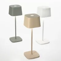 Zafferano Ofelia PRO Lampada LED da Tavolo a Batteria Con Base a Contatto Zafferano Ofelia PRO Lampada LED da Tavolo a Batteria Con Base a Contatto
