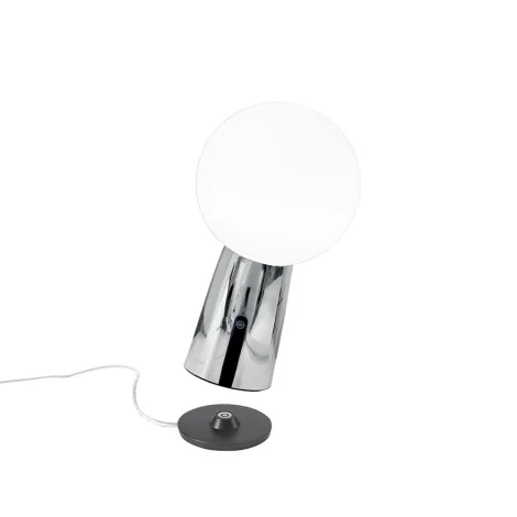 Zafferano Olimpia PRO Lampada LED in Vetro da Tavolo a Batteria Ricaricabile